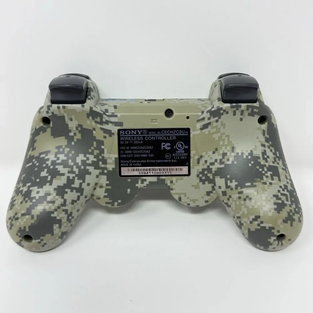 Sony PS3 DualShock 3 Controller Urban Camo CECHZC2U A2 Tested